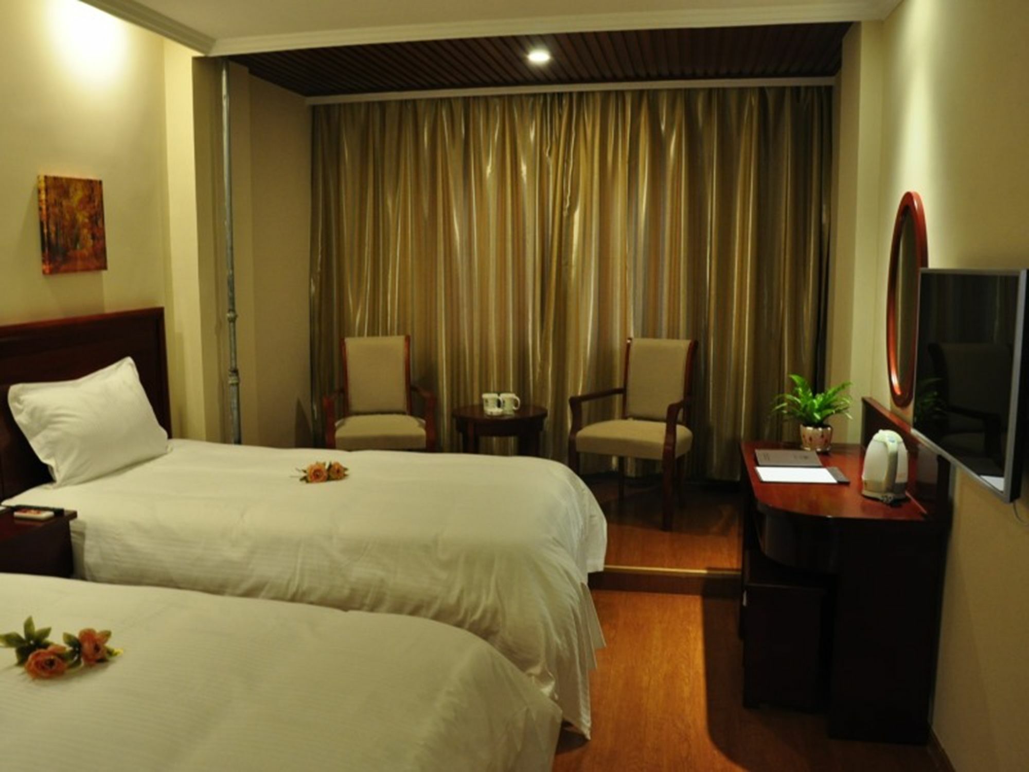 Greentree Inn Shandong Jining Qufu East Jingxuan Road Sankong Express Hotel Exterior foto